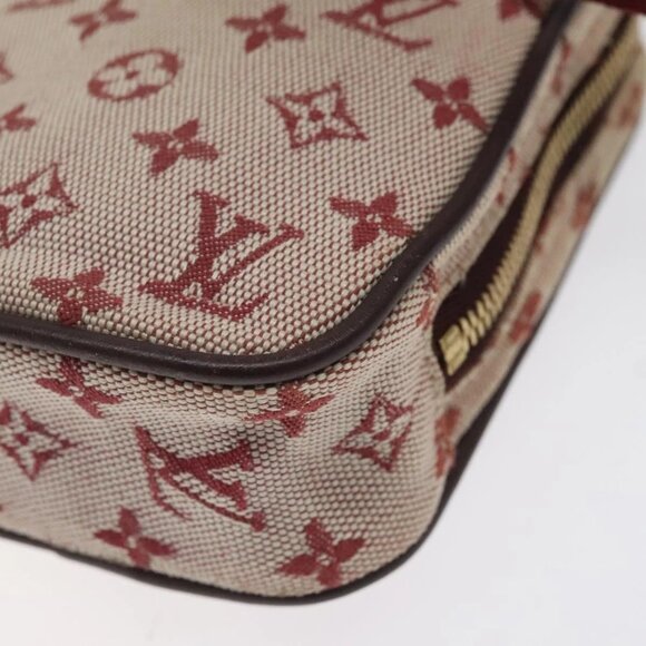 LOUIS VUITTON Monogram Mini US Digital Pouch Red M60001 LV Auth 124041 - Picture 5 of 16